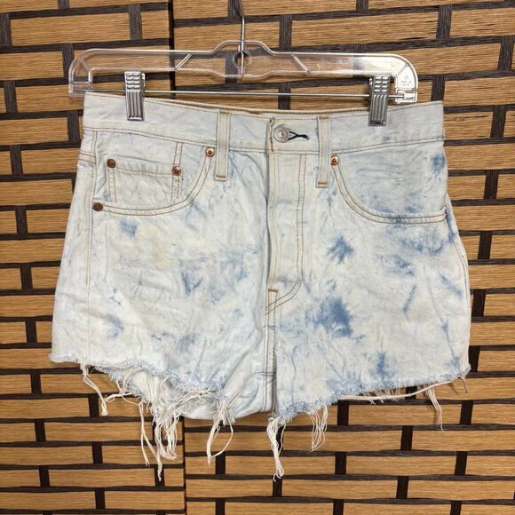 Levis Jean Shorts Size 27 - Picture 1 of 11